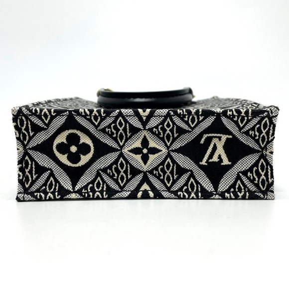 Louis Vuitton Jacquard Sac Plat Shoulder Bag Black - Picture 3 of 8